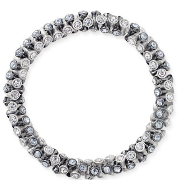 :: Stella & Dot Vintage⚔️SILVER Twist Bracelet - Picture 4 of 5